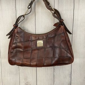 Dooney & Bourke Embossed Gator/Croc Crackled large